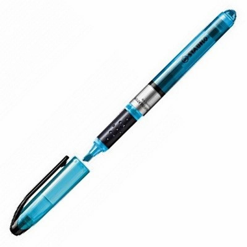 MARCADOR FLUORESCENTE STABILO NAVIGATOR TINTA LIQUIDA AZUL (545/31) - MARC.NAVIGATOR AZ STABILO