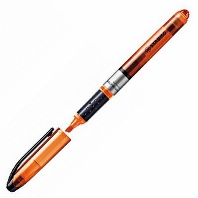 MARCADOR FLUORESCENTE STABILO NAVIGATOR TINTA LIQUIDA NARANJA (545/54) - MARC.NAVIGATOR NJ STABILO