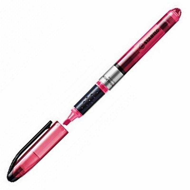 MARCADOR FLUORESCENTE STABILO NAVIGATOR TINTA LIQUIDA ROSA (545/56) - MARC.NAVIGATOR RS STABILO