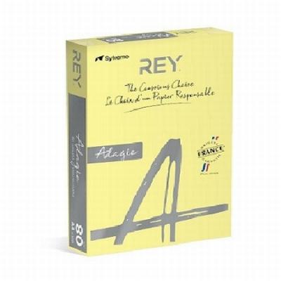 PAPEL ADAGIO DE COLOR AMARILLO CANARIO DIN A4 80...