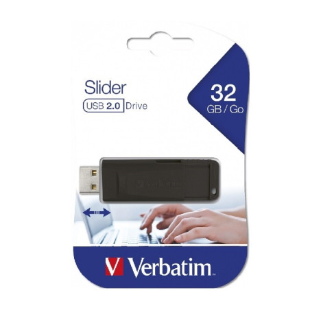 PEN DRIVE VERBATIM MEMORIA USB 32GB (0,24 LPI INCLUIDO) - PEN DRIVE USB2.0 32GB