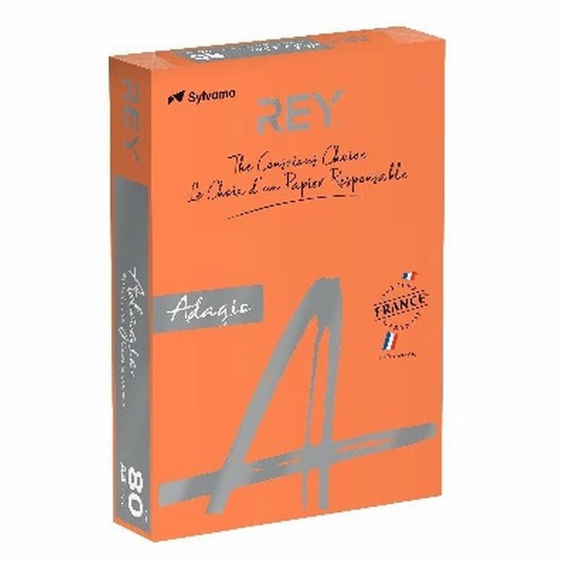PAPEL ADAGIO DE COLOR NARANJA DIN A4 80...