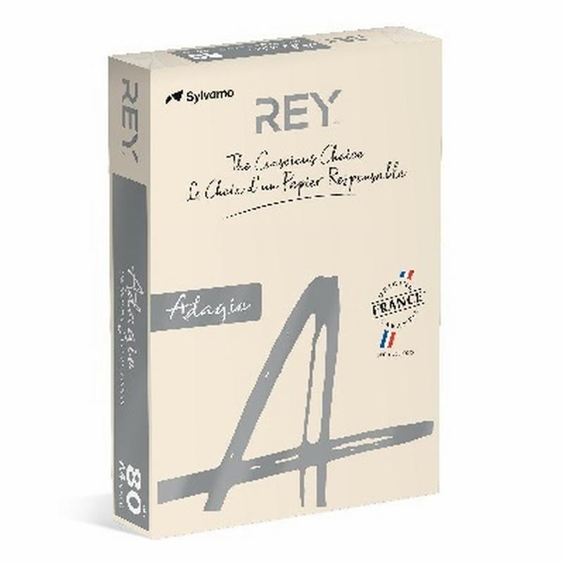 PAPEL ADAGIO DE COLOR BEIGE DIN A4 80 GRAMOS/M2 500 HOJAS (66753) DE SYLVAMO - PAP.BEIGE 80GR.A4 500HJ COLOR 93