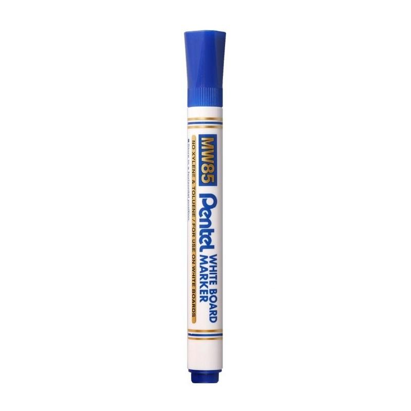 ROTULADOR PENTEL PARA PIZARRA BLANCA MW85 COLOR AZUL (MW85-PENTEL-C) - ROT.PIZ.BL.PENTEL MW85 AZ.
