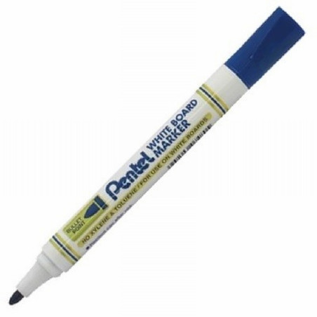 ROTULADOR PENTEL PARA PIZARRA BLANCA MW85 COLOR AZUL (MW85-PENTEL-C) - ROT.PIZ.BL.PENTEL MW85 AZ.