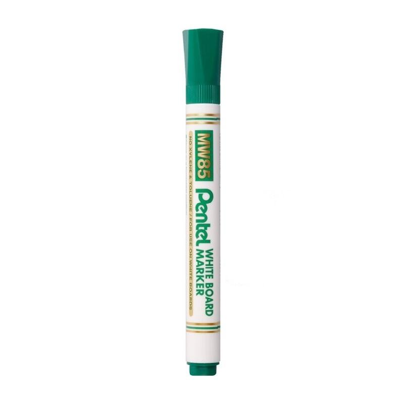 ROTULADOR PENTEL PARA PIZARRA BLANCA MW85 COLOR VERDE (MW85-PENTEL-D) - ROT.PIZ.BL.PENTEL MW85 VE