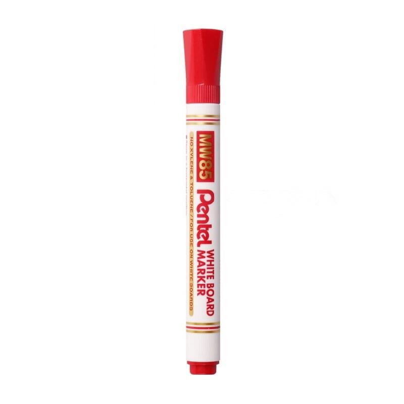ROTULADOR PENTEL PARA PIZARRA BLANCA MW85 COLOR ROJO (MW85-PENTEL-B) - ROT.PIZ.BL.PENTEL MW85 RJ