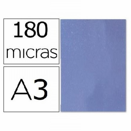 TAPA DE ENCUADERNACION GRAFOPLAS PVC CRISTAL TRANSPARENTE 180 MICRAS DIN A3 PACK DE 100 UNIDADES (04420000)