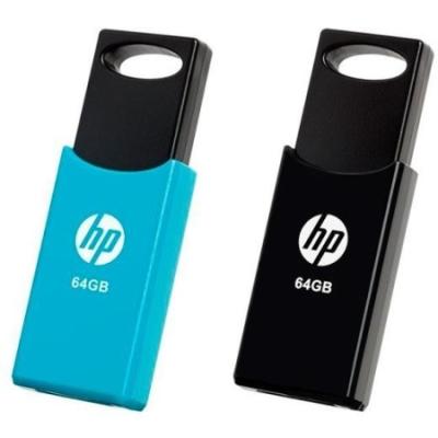 PEN DRIVE HP V212W 64GB RETRÁCTIL USB 2.0 C/RANURA PARA...
