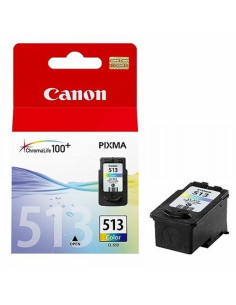 CARTUCHO ORIGINAL CANON INK-JET CL-513 TRICOLOR PIXMA MP240 / 260 / 480 400 PAGINAS (2969B001) - CARTUCH.CANON 513 CL513 CL