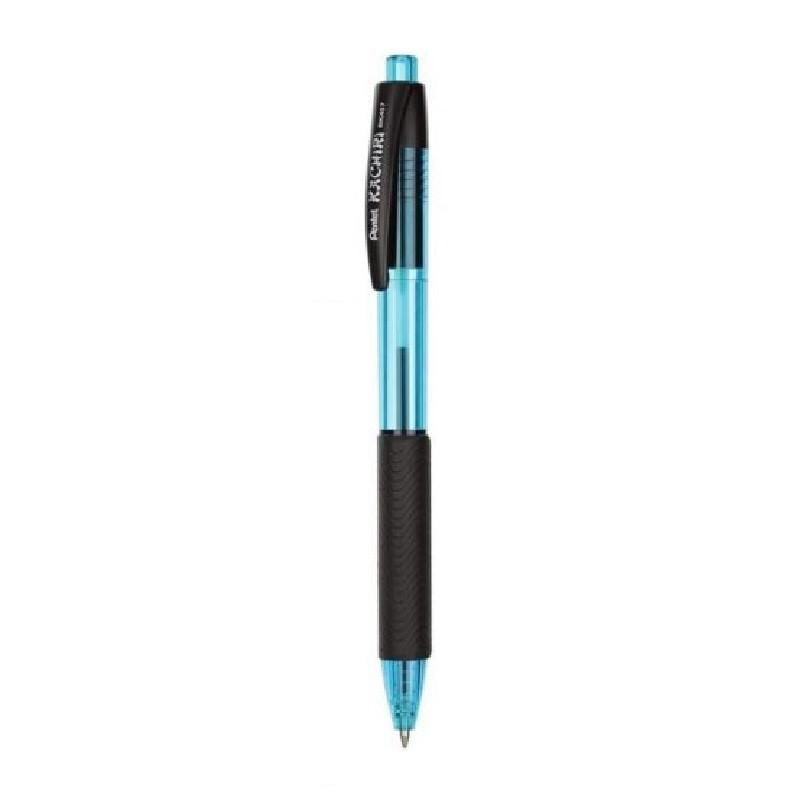 BOLIGRAFO PENTEL KACHIRI TINTA CON BASE DE ACEITE AZUL (BK457C) DE PENTEL - BOLI.PENTEL KACHIRI AZ.