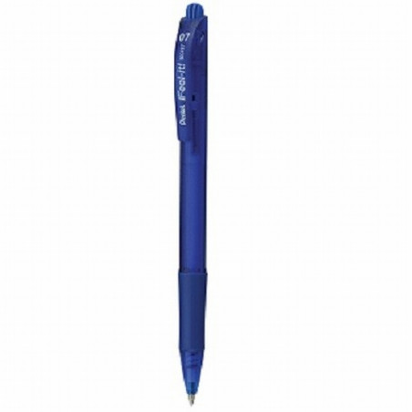 BOLIGRAFO PENTEL FEEL IT TINTA CON BASE DE ACEITE AZUL (BX417C) - BOLI.PENTEL KACHIRI/ FEEL IT AZ.