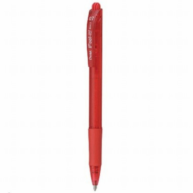 BOLIGRAFO PENTEL FEEL IT TINTA CON BASE DE ACEITE ROJA (BX417B) - BOLI.PENTEL KACHIRI RJ.