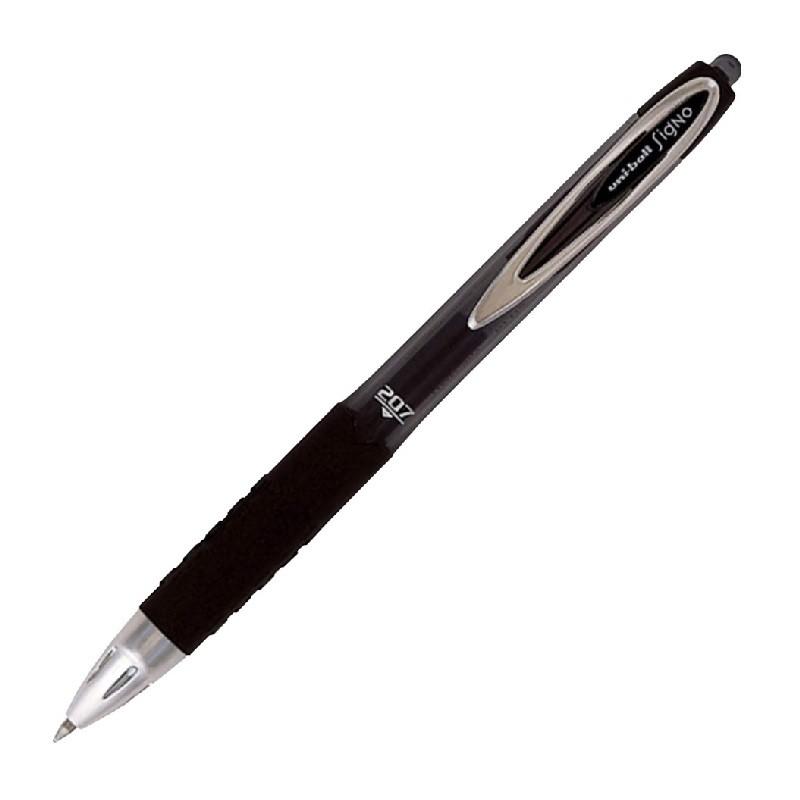 ROTULADOR UNI-BALL ROLLER UMN-207e RETRACTIL 0,7 MM COLOR NEGRO (308668000) - BOLI.SIGNO RETRACT.207 NG UMN207