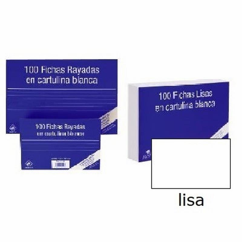 FICHA MARIOLA LISA Nº1 65X95 MM 180G/M2 PAQUETE DE 100 UNIDADES (3111L) DE MARIOLA - FICHA 65*95LS.100U.N.1