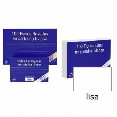FICHA MARIOLA LISA Nº5 150X215 MM 180G/M2 PAQUETE DE 100...