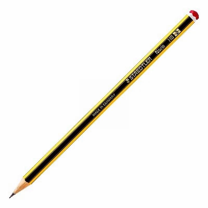 LAPICERO STAEDTLER NORIS 120 HB (120-2) - LAPIZ N.2-HB ROJO STAEDTLER 120