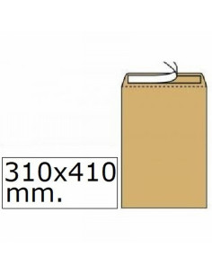 BOLSA SAM 310x410 KRAFT TIRA SILICONA (K-310410) (276311) - BOL.ADH.KF.RADIO 310*410 K310410