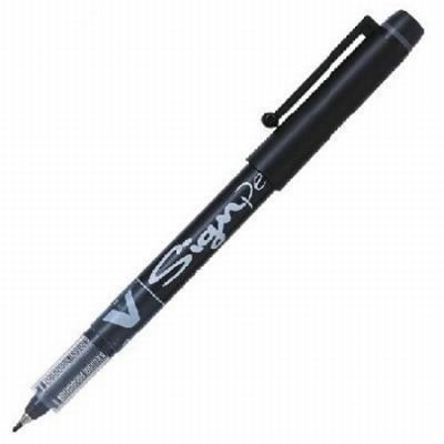 ROTULADOR PILOT SIGN PEN  PUNTA FIBRA TINTA LIQUIDA NEGRO...