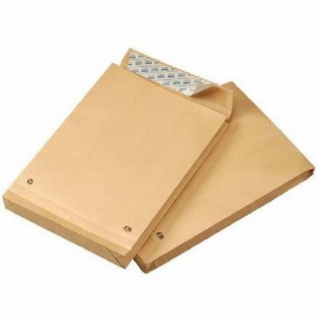 BOLSA SAM 250x353 KRAFT TIRA SILICONA FUELLE 3 CENTIMETOS (KF 250-30) - BOL.ADH.KF.250*353 FUELLE 3CM