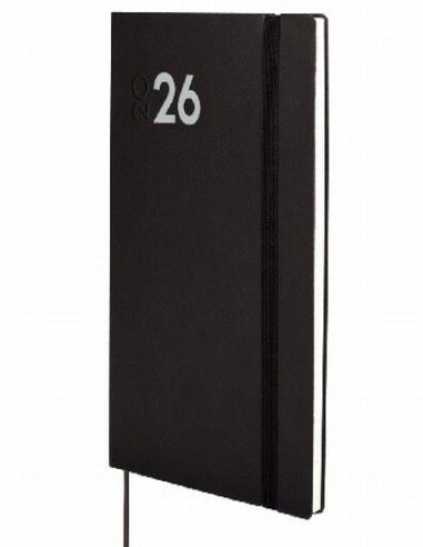 AGENDA ANUAL FINOCAM 2027 ENCUADERNADA DYNAMIC MARA Y10 DIA/PAGINA NEGRO 140X204 MM (621166027) - AGEND.1/4 D/PG MARA 140*204