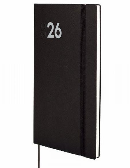 AGENDA ANUAL FINOCAM 2027 ENCUADERNADA DYNAMIC MARA Y10 DIA/PAGINA NEGRO 140X204 MM (621166027) - AGEND.1/4 D/PG MARA 140*204