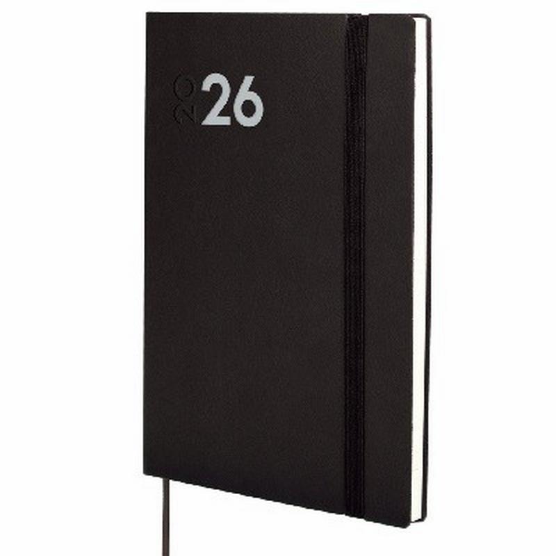 AGENDA ANUAL FINOCAM 2026 ENCUADERNADA DYNAMIC MARA Y12 DIA/PAGINA NEGRO 214X275 MM (621186026) - AGEND.A4 D/PG MARA 210*270 Y12