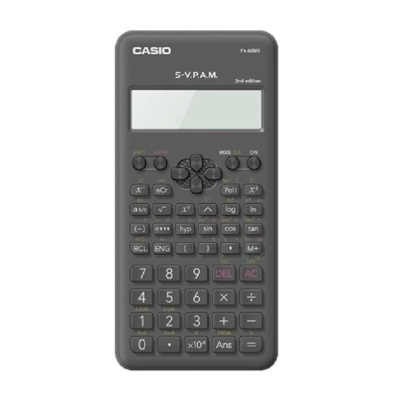 CALCULADORA CIENTIFICA CASIO 10+2 DIGITOS FX-82 MS (FX82MS-2) - CALC.CASIO CIENT.240FUN FX82MS