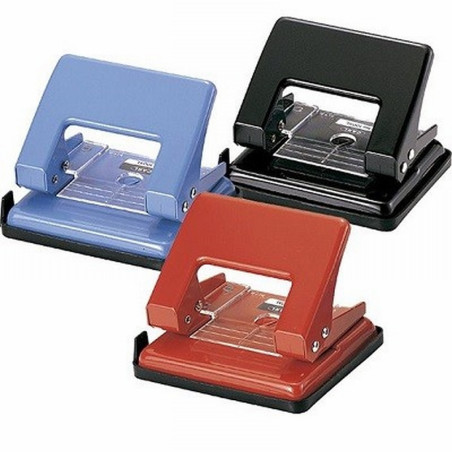 TALADRO CARL 100XL METALICO 2 AGUJEROS CAPACIDAD 20 HOJAS COLOR SURTIDO (1OOXL) - TALAD.CARL 100XL