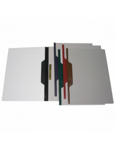 DOSSIER FASTENER GRAFOPLAS PVC LISO 200 MICRAS A4 NEGRO (05010010) - CARP.VENT.A4 NG GRAFOPL.501