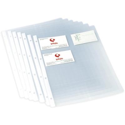 FUNDAS GRAFOPLAS TARJETAS 8 HUECOS 16 TARJETAS RECAMBIO...