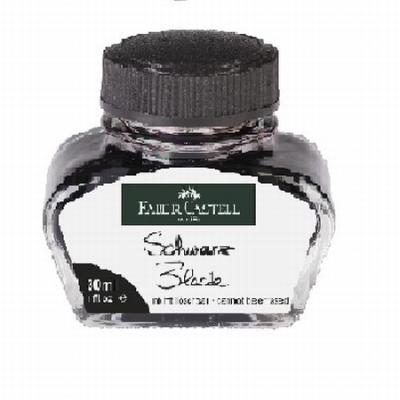 TINTERO FABER-CASTELL AZUL BOTE DE CRISTAL 30ML NEGRA...