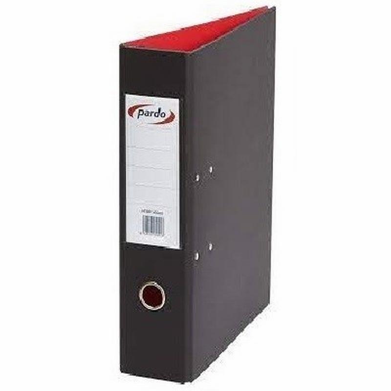 ARCHIVADOR DE PALANCA PARDO CON DOBLE MECANISMO...