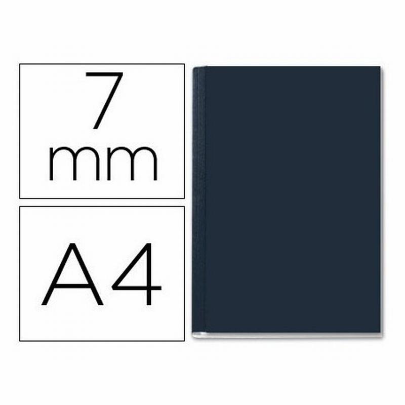 TAPA DE ENCUADERNACION CHANNEL RIGIDA LOMO A...