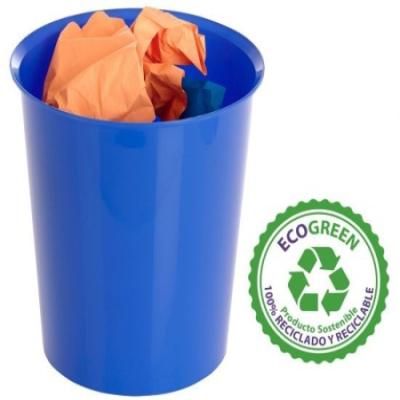 PAPELERA ARCHIVO 2000 ANTIMICROBIANA PLASTICO AZUL 18...