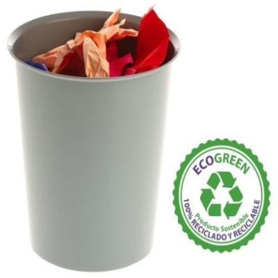 PAPELERA ARCHIVO 2000 ANTIMICROBIANA PLASTICO GRIS 18...