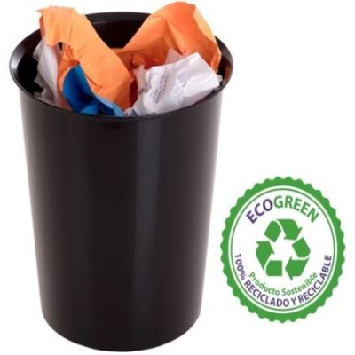 PAPELERA ARCHIVO 2000 ANTIMICROBIANA PLASTICO NEGRO 18...