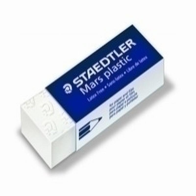 GOMA DE BORRAR STAEDTLER MARS PLASTIC (526/50) - BORRAD.MARS PLASTIC STAEDTLER