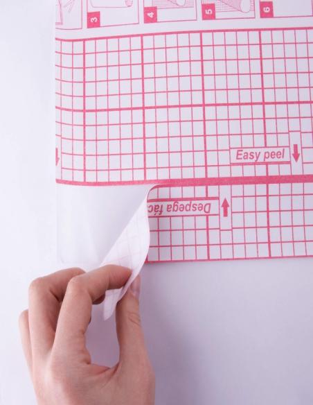 FORRALIBROS APLI ADHESIVO 0.5X1,5 METROS TRANSPARENTE (00262) - FORRALIB.ADH.TRANSP.0.5*1.50MT