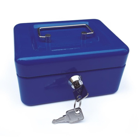 CAJA CAUDALES ARTES 150X115X80 MM CON BANDEJA PORTAMONEDAS (SR-8811) - CAJ.FUERTE C/BAND.15*11 SR8811