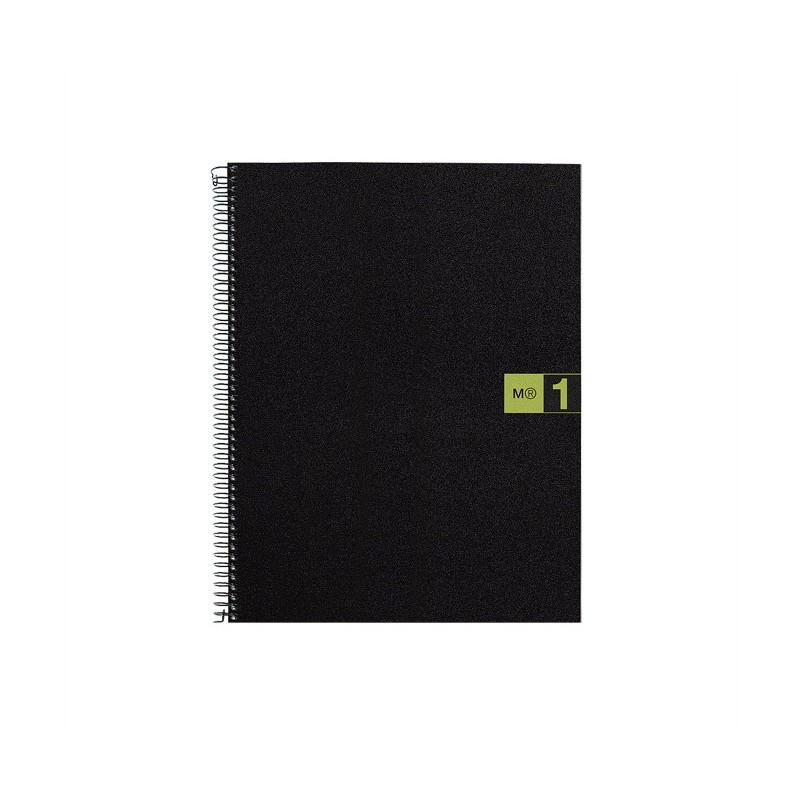 CUADERNO MIQUELRIUS NOTEBOOK 1 DIN A4 CUADRICULA VERDE POLIPROPILENO 80 HOJAS (MR2474) - CUAD.NOTE-BOOK A4 VE M.RIUS