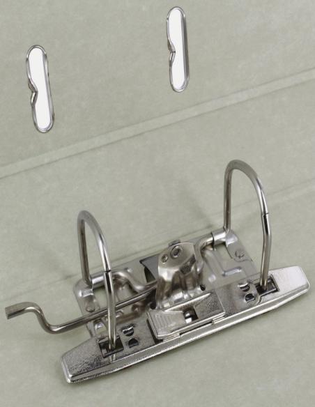 ARCHIVADOR DE PALANCA FOLIO DE 2 ANILLAS DE 45MM LOMO ESTRECHO ROJO. (17279351) DE GRAFOPLAS - ARCH.PALANC.F.4.5CM.RJ.PLAST.