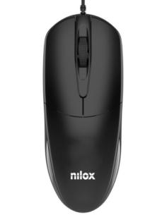 RATON CON CABLE NYLOX OPTICO SOBREMESA 1200 DPI USB (MOUSB1011) - RATON SOBREMESA C/CABLE