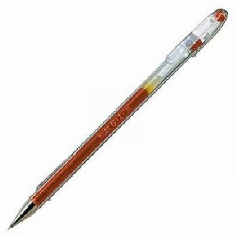 ROTULADOR PILOT GEL G1 0.5MM TRAZO 0.3MM CUERPO TRANSPARENTE ROJO (NG1R) - ROT.PILOT G-1 ROJO