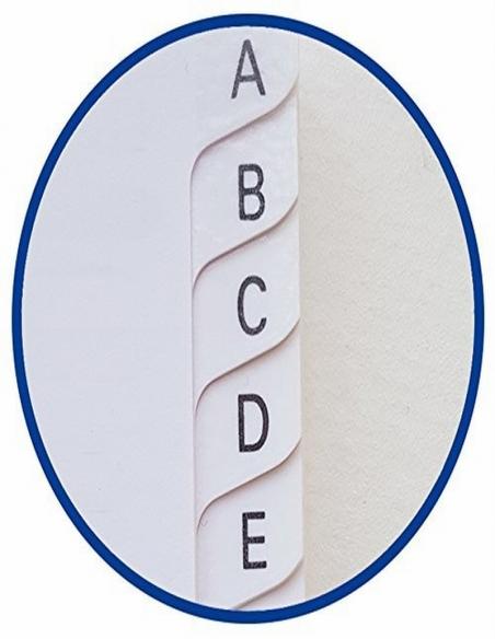 LISTIN TELEFONICO OXFORD A5 148X210X10 MM (100101261) - LISTIN TELEF.A5 ESPIRAL OXFORD