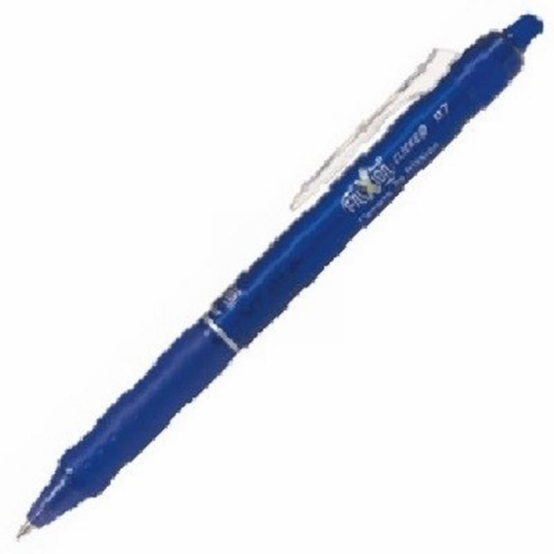 BOLIGRAFO PILOT FRIXION CLICKER BORRABLE 0,7 MM COLOR AZUL (BLS-FR7-L-S3) - BOLI.FRIXION CLICKER PILOT AZ