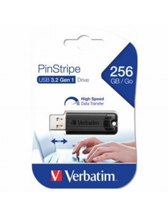 PEN DRIVE VERBATIM MEMORIA USB 256GB (0,24 LPI INCLUIDO) (49320) - PEN DRIVE USB 2.0 256Gb