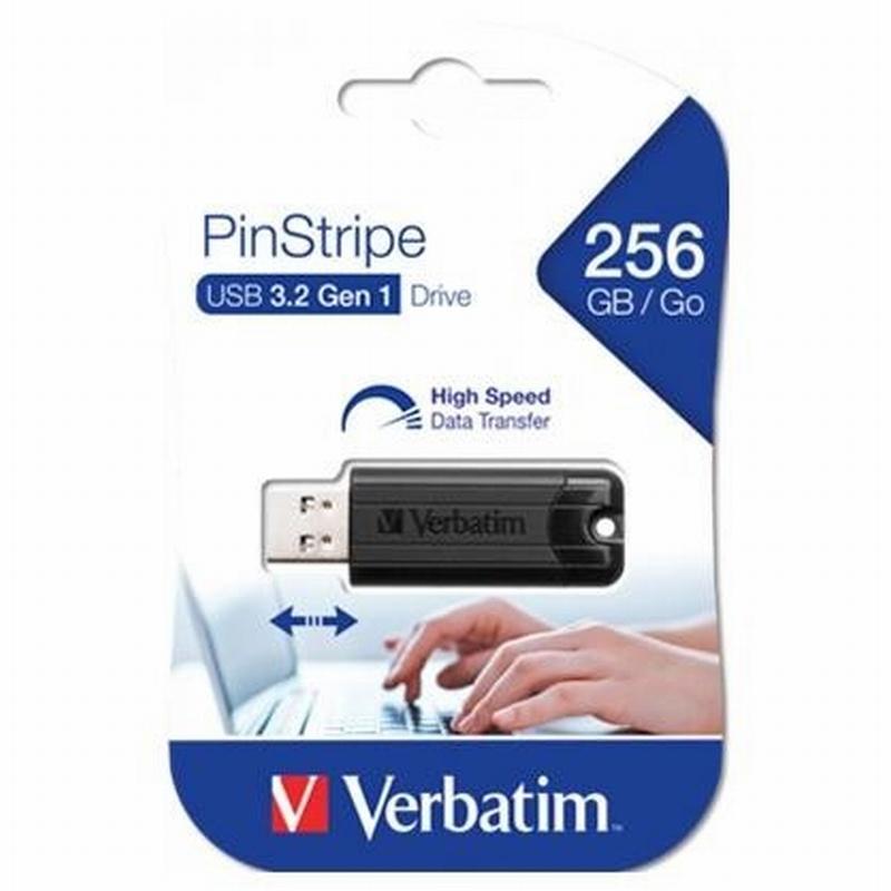 PEN DRIVE VERBATIM MEMORIA USB 256GB (0,24 LPI INCLUIDO) (49320) - PEN DRIVE USB 2.0 256Gb