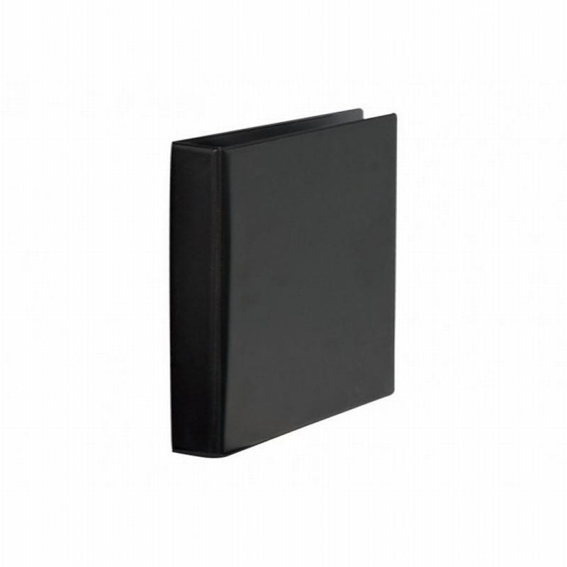 CARPETA GRAFOPLAS PLASTICO PVC FOLIO 2 ANILLAS 40 MM NEGRO (02500010) - CARP.2ANI.40MM.RD.F.NG ESS/GP