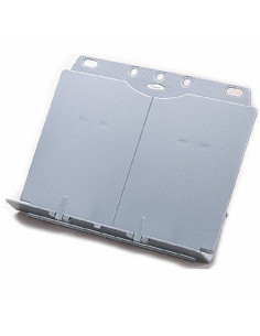 ATRIL FELLOWES PARA LIBROS PLASTICO GRIS MEDIDAS 244x295x50 MM (21140) - ATRIL SOBREMESA LIBROS FELLOWES